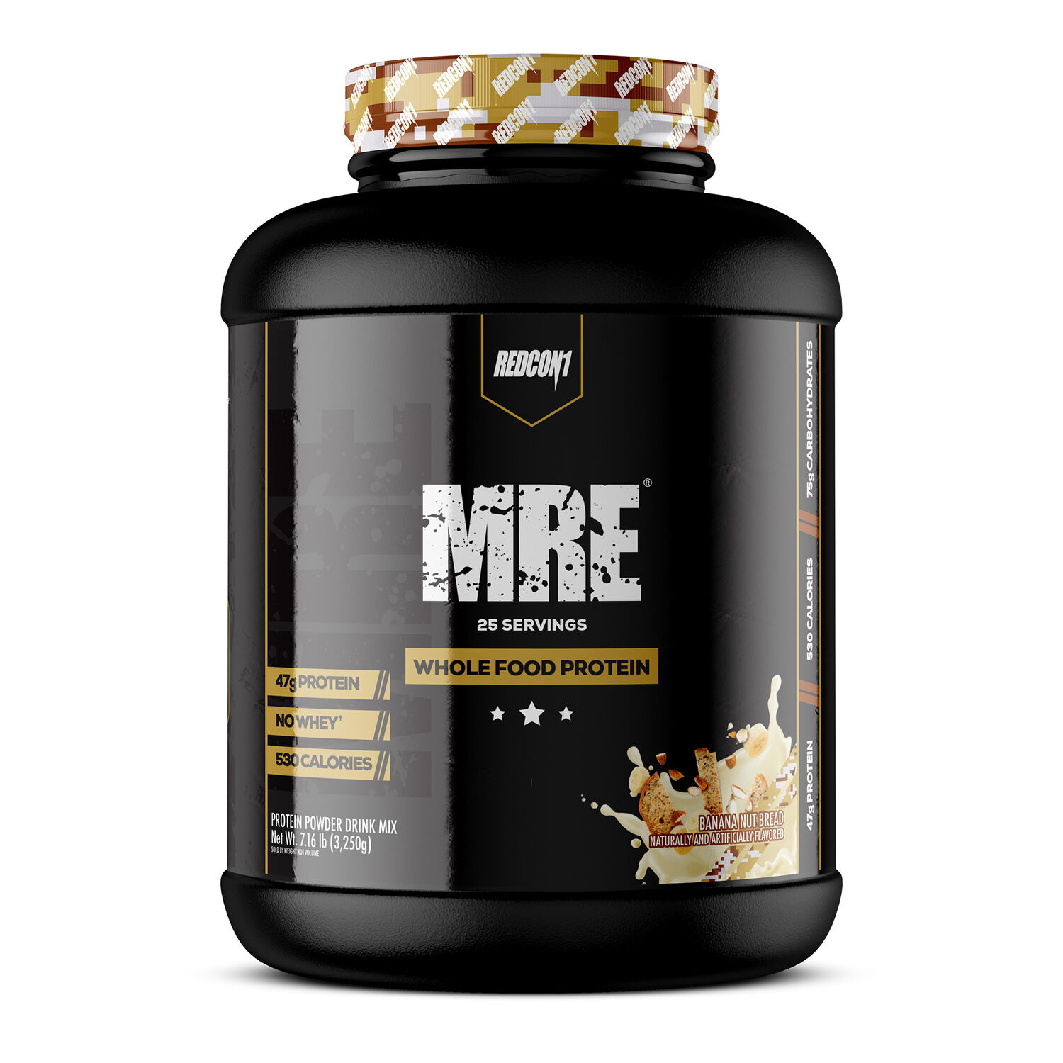 MRE Meal Replacement - Banana Nut Bread &#40;25 Servings&#41; Banana Nut Bread | GNC